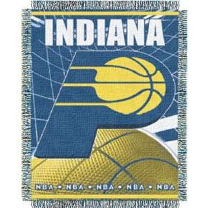  Indiana Pacers Throw   Triple Woven Jacquard Sports 