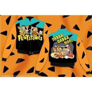  The Flintstones Yabba Dabba Doo Kids Twill Jacket: Sports 