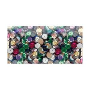  Darice Cupped Sequins 5mm 800/Pkg Multi 1004311; 12 Items 