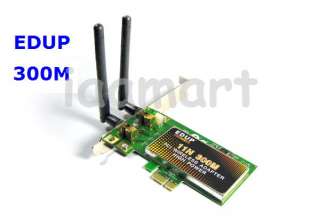 PCI Express PCI E 11N Wireless 300M Lan Card 802.11n with External 