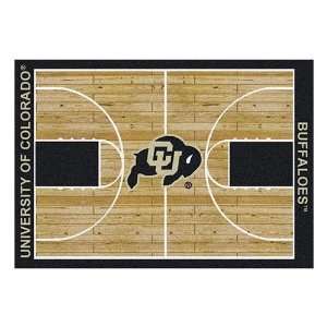   Buffalos College Basketball 5X7 Rug From Miliken