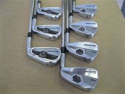 TAYLOR MADE MC/MB COMBO TP FORGED IRONS 4 PW RIFLE STEEL 6.5 FLEX 