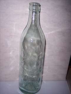 Vintage CLICQUOT CLUB Glass Bottle 10 INCHES  
