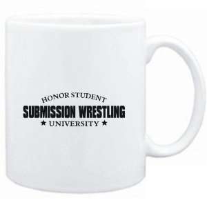  Mug White  Honor Student Submission Wrestling University 
