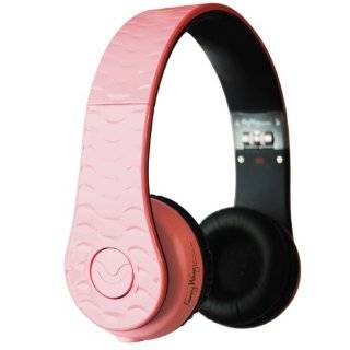 Fanny Wang Headphones Co. Premium Luxury On Ear Headphones, Pink, (FW 