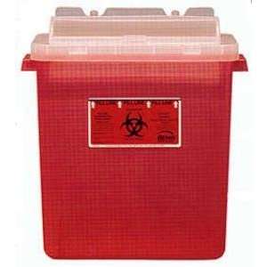  2 Gallon Free Standing Sharps Container: Health & Personal 