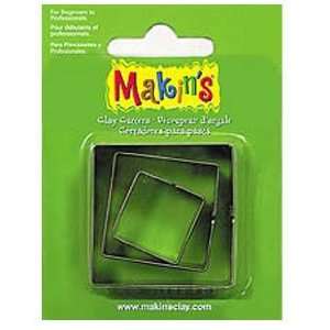  Donna Kato Polyclay Endorsed Makins Square Clay Cutter Set 