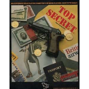  Top Secret Espionage: Role Playing Game [BOX SET]: Merle 