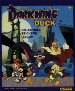 Darkwing Duck Stickers Set With Album #1327/1368  