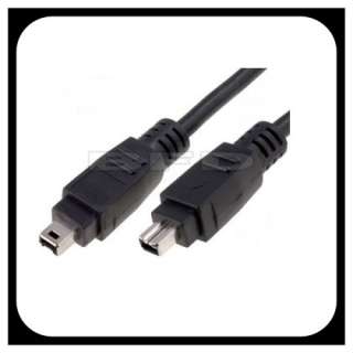 Brand New IEEE 1394 FireWire Cable 4 Pin Male to 4Pin Male   6 Feet