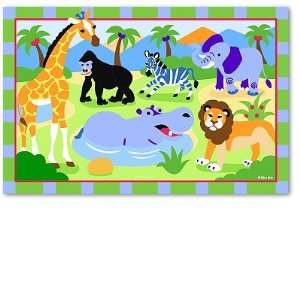  Best Quality Wild Animals/Placemat By Olive Kids: Home 