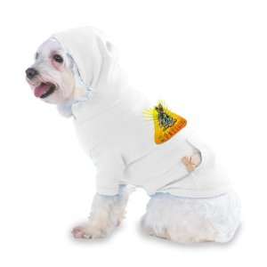  MYSTICISM Hooded T Shirt for Dog or Cat X Small (XS) White 