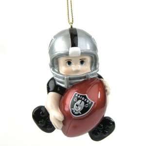  BSS   Oakland Raiders NFL Lil Fan Player Ornament (3 