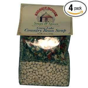 Smokehouse Soups & Spices Golden Lake Country Bean Soup, 16 Ounce Bags 