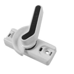  Amico Rotatable 180 Degrees Handle White Metal Lock for 