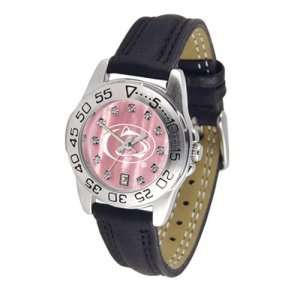   Mother of Pearl Sport Ladies Watch (Leather Band): Sports & Outdoors
