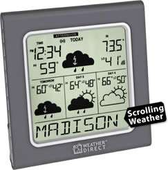 WD 3105U Weather Direct 4 Day Internet Powered Weather Station  
