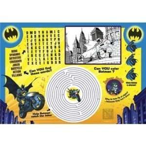   Batman The Dark Knight Party Activity Place Mat 8 Pack: Toys & Games