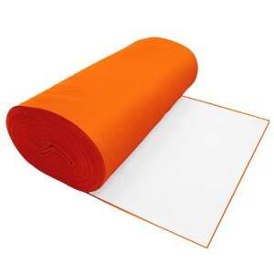 Viscose Felt Orange 36 Inches Wide X 70 Yard Long:  