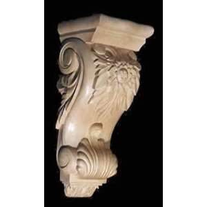   Maple Floral w/ Shell Corbel Medium Size, Model 7011