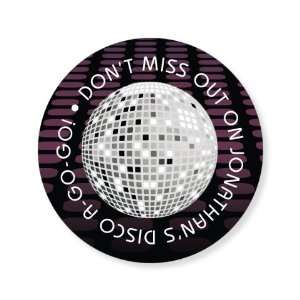  Disco Ball Round Stickers