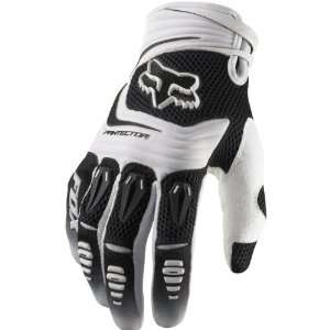  Fox Racing Pawtector Mens MotoX Motorcycle Gloves   White 