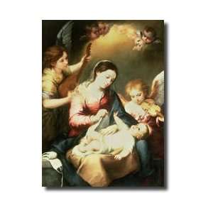 Virgin Of The Swaddling Clothes Giclee Print 