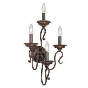   Candle Wall Sconce   21.75H in. Imperial Bronze: Home Improvement