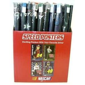  Assorted Nascar Wall Posters w/Counter Display Case Pack 