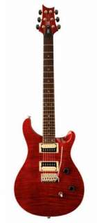  PRS SE Custom 24 Guitar, Black Cherry Musical Instruments