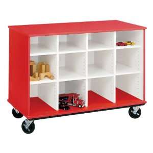  Open Mobile Shelf Storage Cabinet
