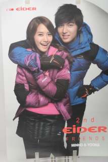 SNSD both sides posters.(Yoona and Yoona & Lee min ho) Big Size kpop 