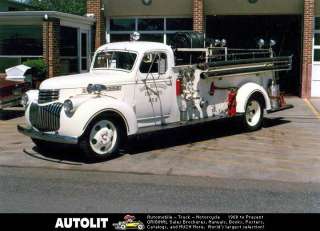 1941 Chevrolet Pumper Fire Truck Photo Port Townsend WA  