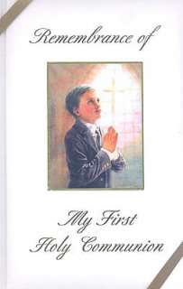  Remembrance of My First Holy Communion Boy by Kathy 