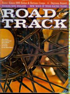 1963 Road & Track Magazine: Turin Auto Show   New York  