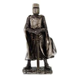   Silver Finishing Cold Cast Resin Statue 7 (8712): Home & Kitchen