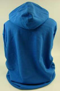   Hoodie Sweat Shirt Pullover 2xl College Clothing Blue Logo Team  