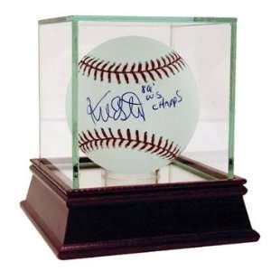   : Kevin Elster Autographed 86 WSC MLB Baseball: Sports Collectibles