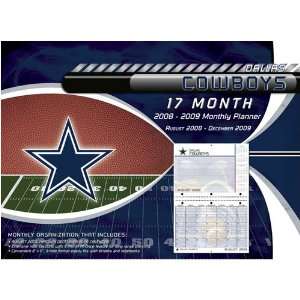 Dallas Cowboys 2008   2009 8x11 Academic Planner:  Sports 