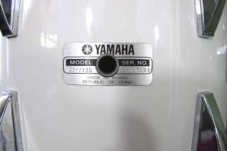 Vintage Yamaha 7000 Series Drum Set in White   12,13,16,20 BD  