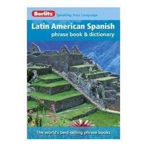 Berlitz 683267 Latin American Spanish Phrase Book And 
