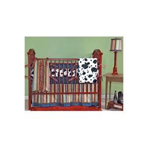  Western 4 Piece Crib Set: Baby