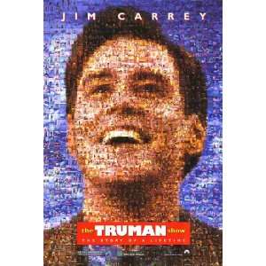  Truman Show Advance Movie Poster Double Sided Original 