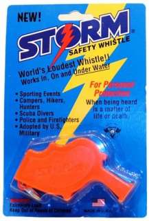 Storm All Weather Safety LOUDEST Whistle Survival Camping Hiking 