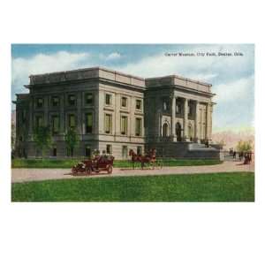 Denver, Colorado, Exterior View of the Carter Museum Giclee Poster 