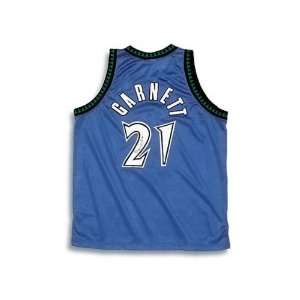  Kevin Garnett Minnesota Timberwolves Autographed Blue 