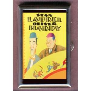LAUREL & HARDY RETRO CARICATURE Coin, Mint or Pill Box Made in USA