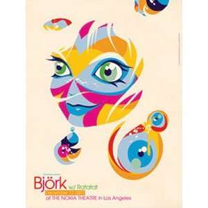  Bjork   Posters   Limited Concert Promo: Home & Kitchen