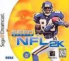 Sega NFL 2K Dreamcast Game   Slightly Used