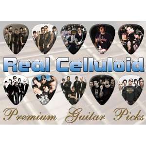  Avenged Sevenfold Premium Guitar Picks Silver X 10 Medium 